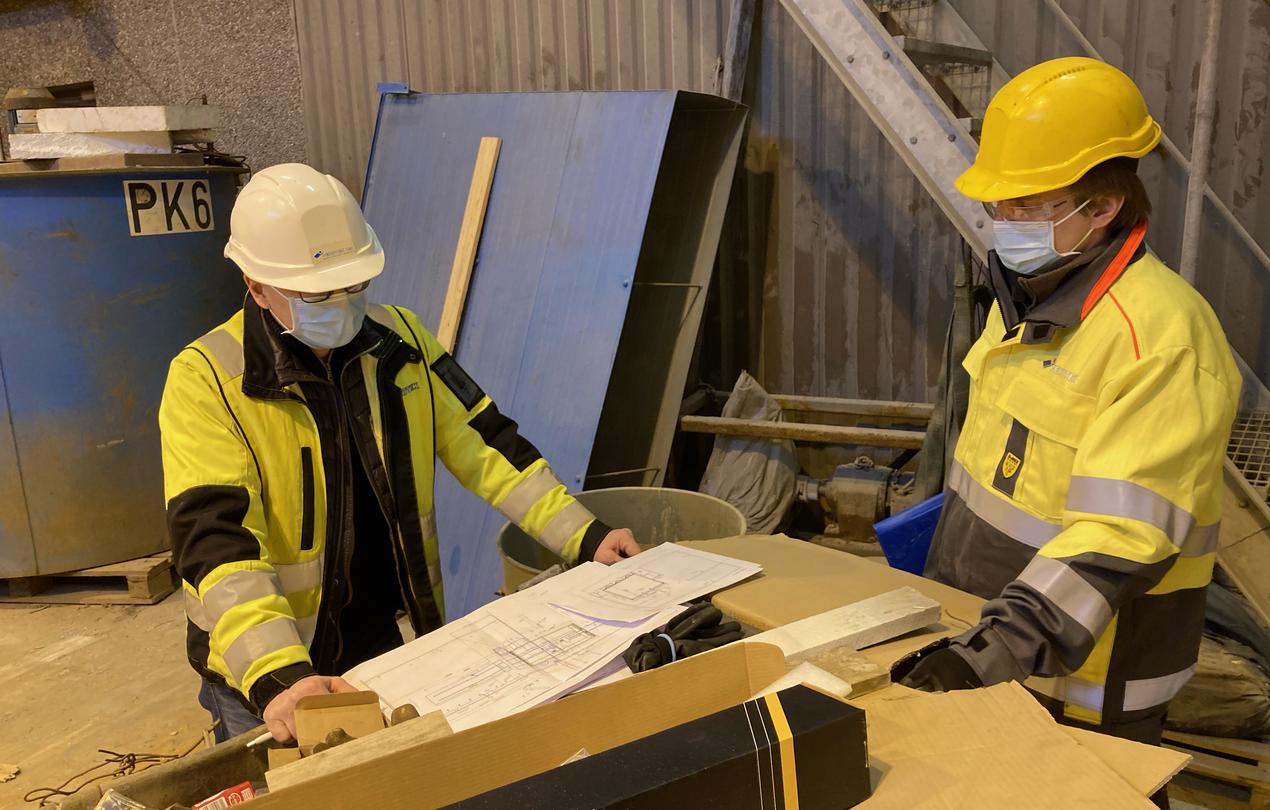 Pintak&auml;sittelylaitosten suunnittelua